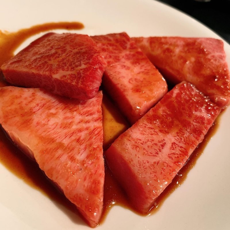 上ロース(焼肉定食 竹林（ちくりん）)