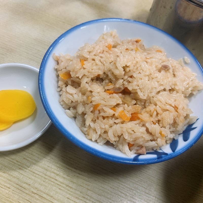 かしわご飯(牧のうどん 空港店)