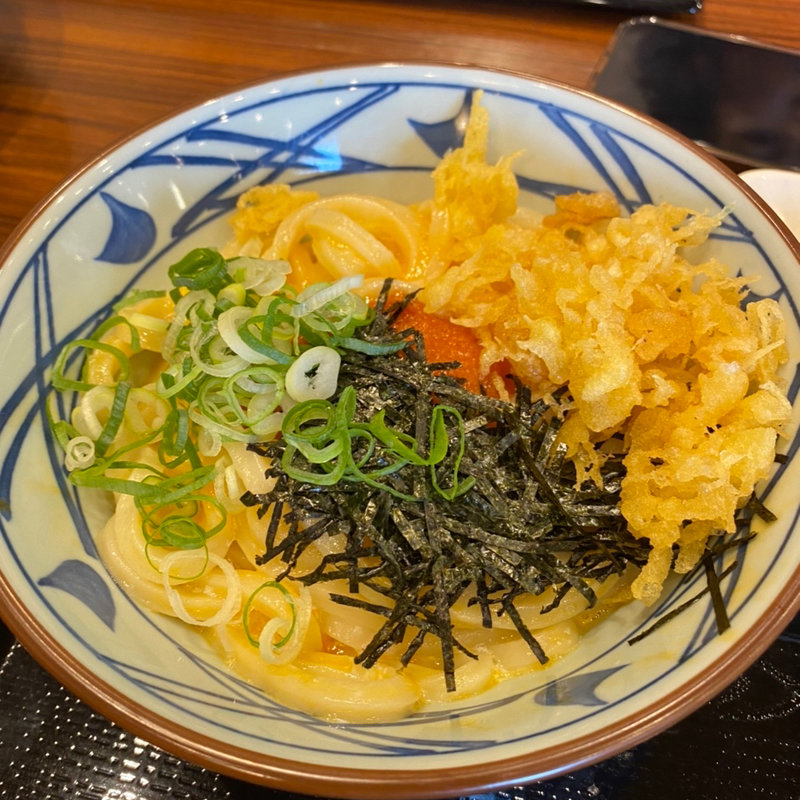 明太釜玉うどん(丸亀製麺 院庄店 )