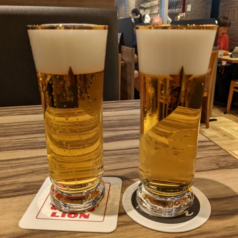 飲み比べセット(銀座ライオンLEO ネクスト船橋店)