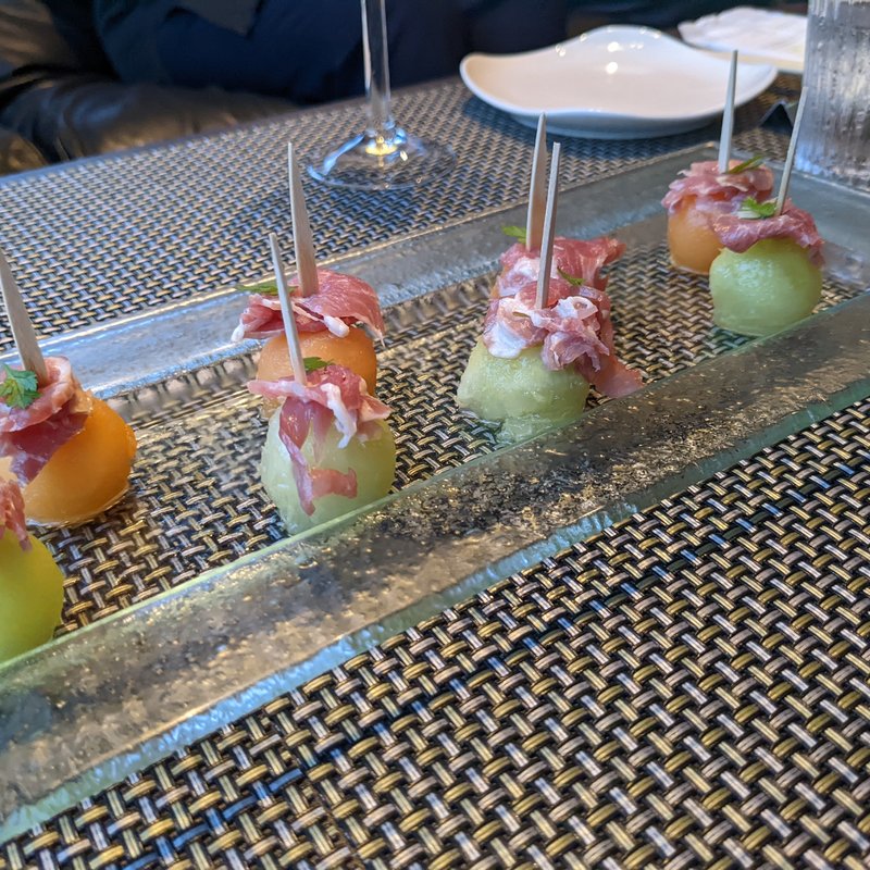 生ハムメロン(THE LIVING)