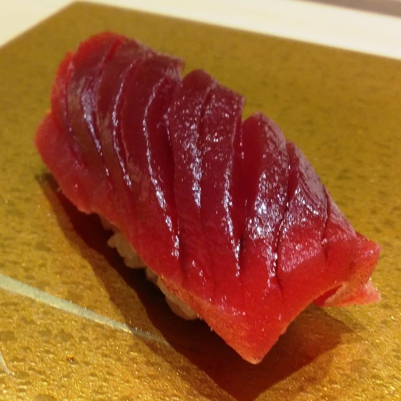 まぐろ赤身(横浜 鮨 ふくじゅ)