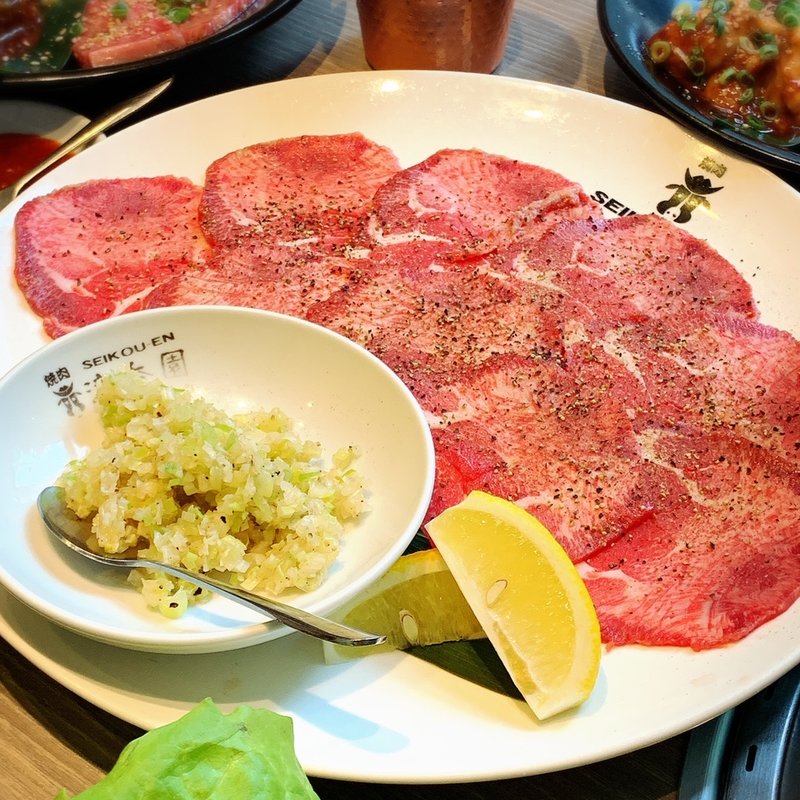 ネギタン(本格焼肉清香園梅光園店)