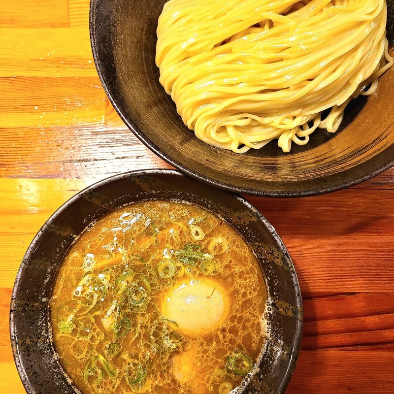 味玉つけ麺(瞠 みはる 池袋本店)