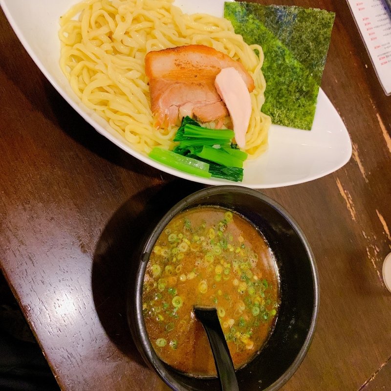 濃厚鶏白湯つけ麺(六代目らーめん処 まるは極 西船橋店)