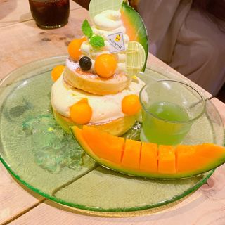 季節の幸せシリーズ〜melon〜(カフェ アクイーユ 恵比寿)