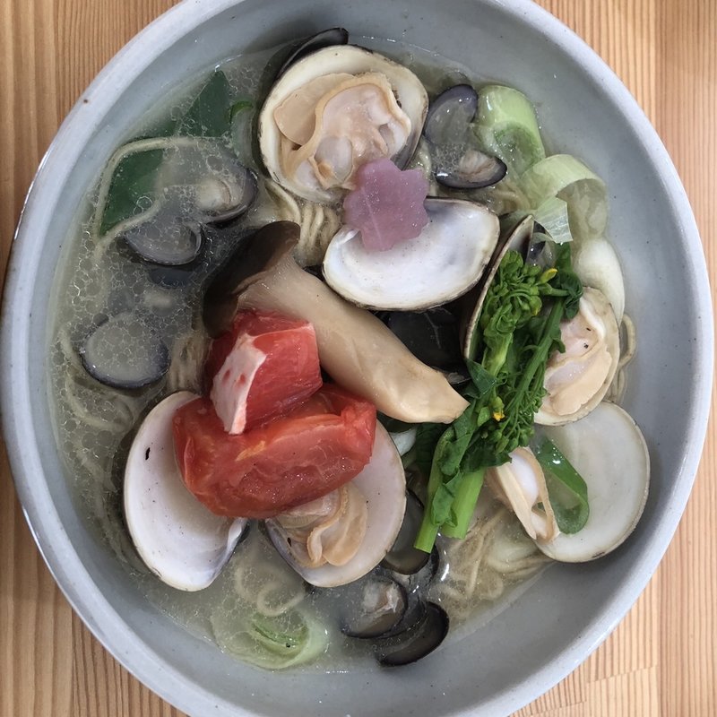 蛤ラーメン(幻のタンポポ寳登山参道本店

)