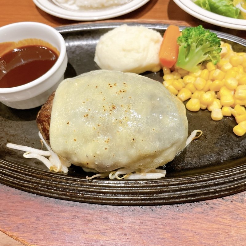 デミグラスチーズハンバーグ(ミート矢澤 名古屋)