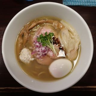 味玉塩そば(麺屋ルリカケス)