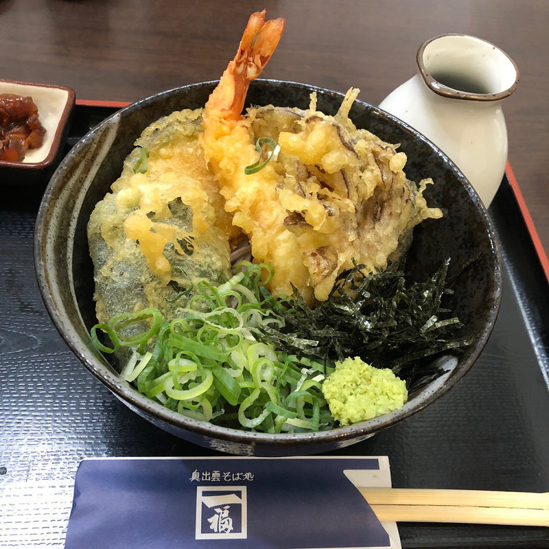 天ぷらそば(一福 兵庫伊丹店)