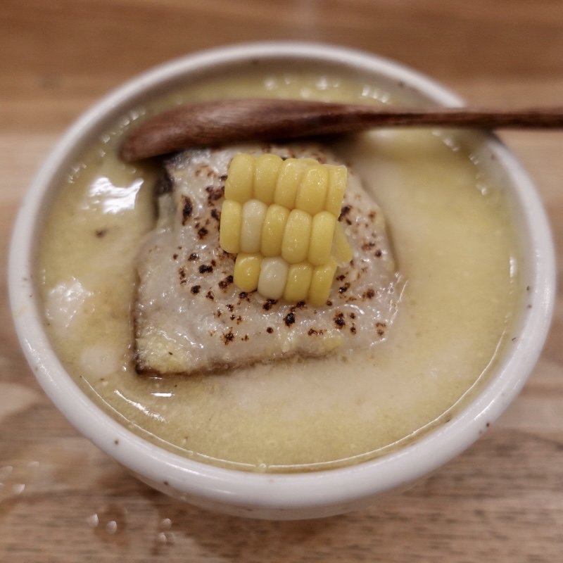 トウキビ飯(麺や 七彩 八丁堀店)