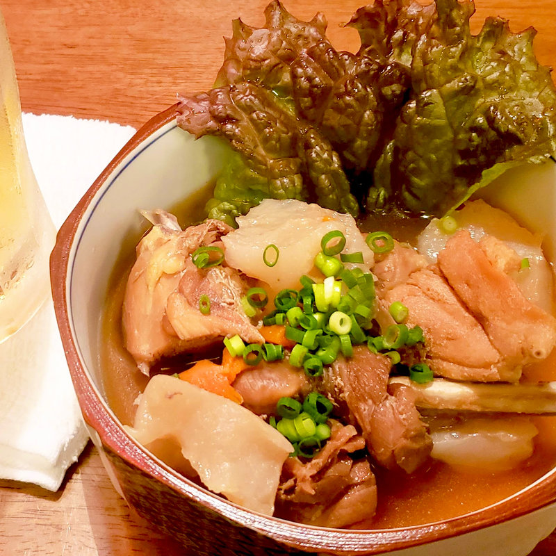 島鶏の煮込み(沖縄居酒屋 美ら姫  )