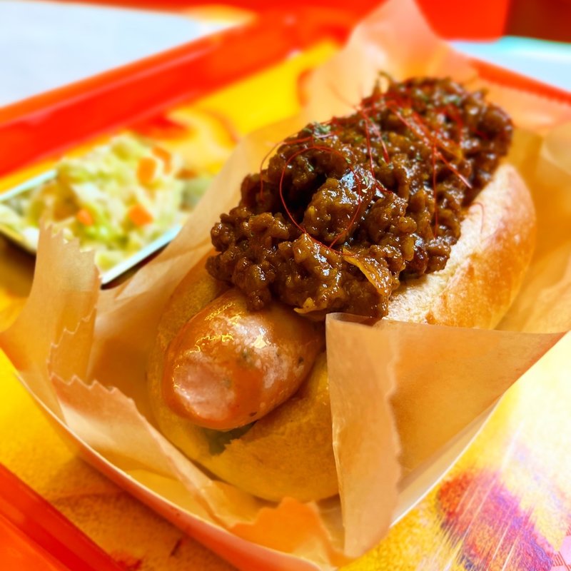Weekly DOG（CUURY DOG:OVERDOSEトッピング）(BABY HOTDOG CAFE ベイビーホットドッグカフェ)
