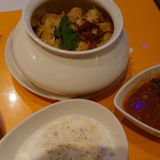チキンビリヤニセット(インド料理ムンバイ九段店)