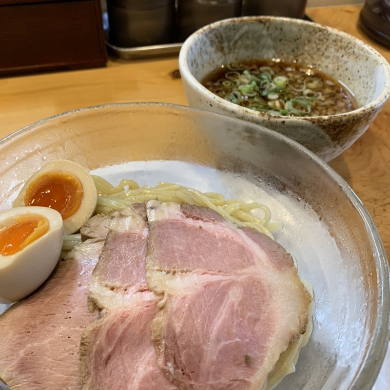 特製冷たい煮干しつけそば(中華そば おしたに)