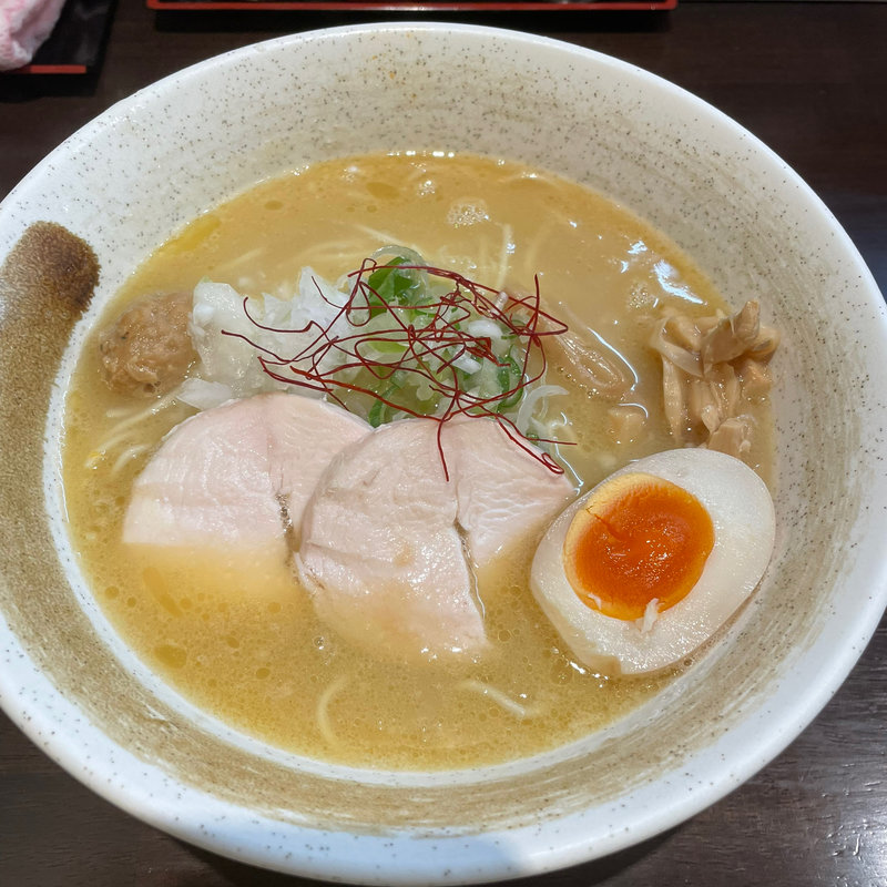 濃厚とりそば塩(麺屋虎珀)
