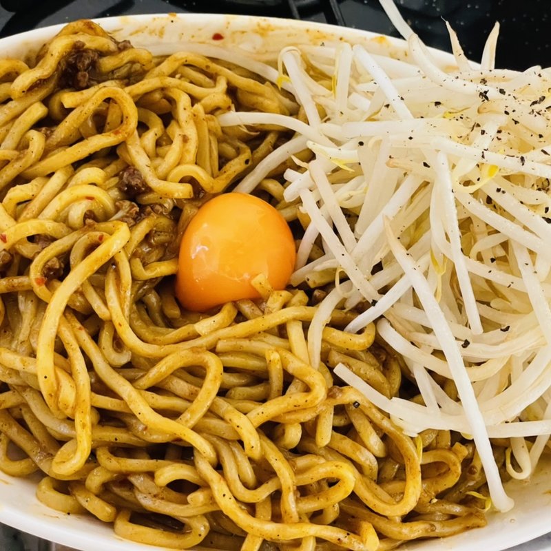 まぜそば(自宅)