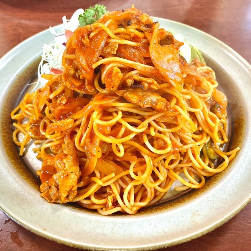 豚肉ナポリ(洋食亭ときわ （【旧店名】ときわ食堂）)