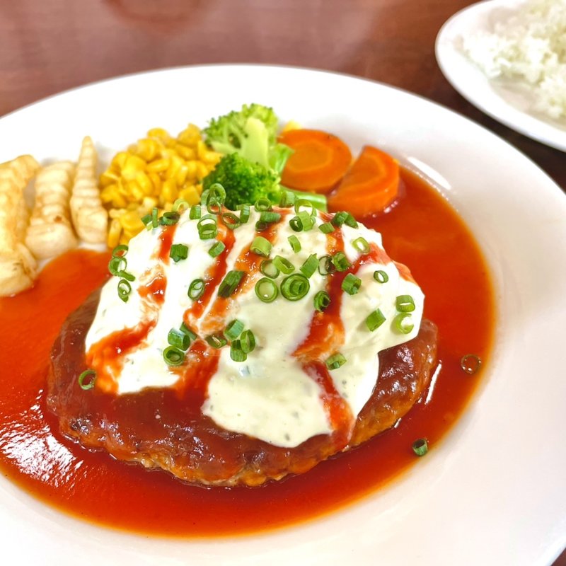 タルタルハンバーグ(洋食亭ときわ （【旧店名】ときわ食堂）)