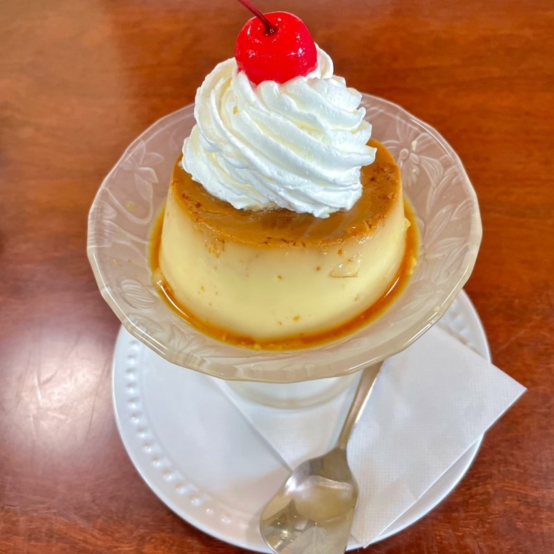 デカ焼きプリン(洋食亭ときわ （【旧店名】ときわ食堂）)