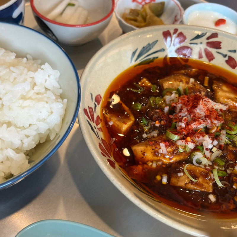 麻婆豆腐定食(かかん 富ヶ谷店)