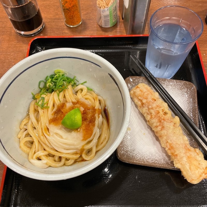 おろし醤油うどん(おにやんま 日本橋店)
