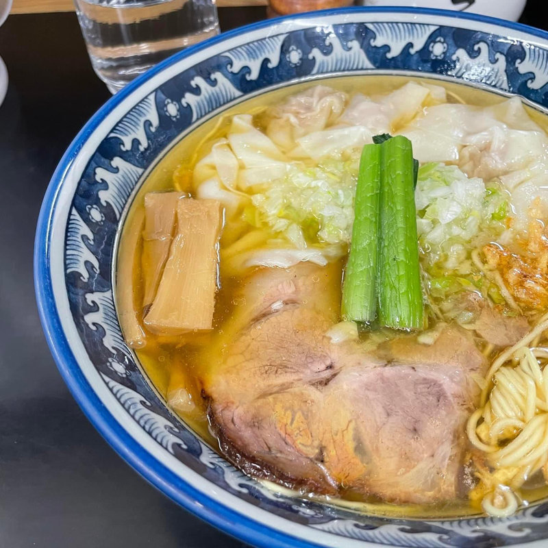 塩ワンタン麺(麺処 ら塾)