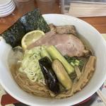 貝出汁の冷やし塩そば(栃木中華そば 神志)