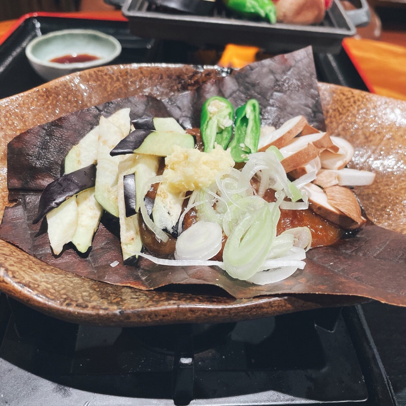 朴葉味噌やき(臥龍の郷 )