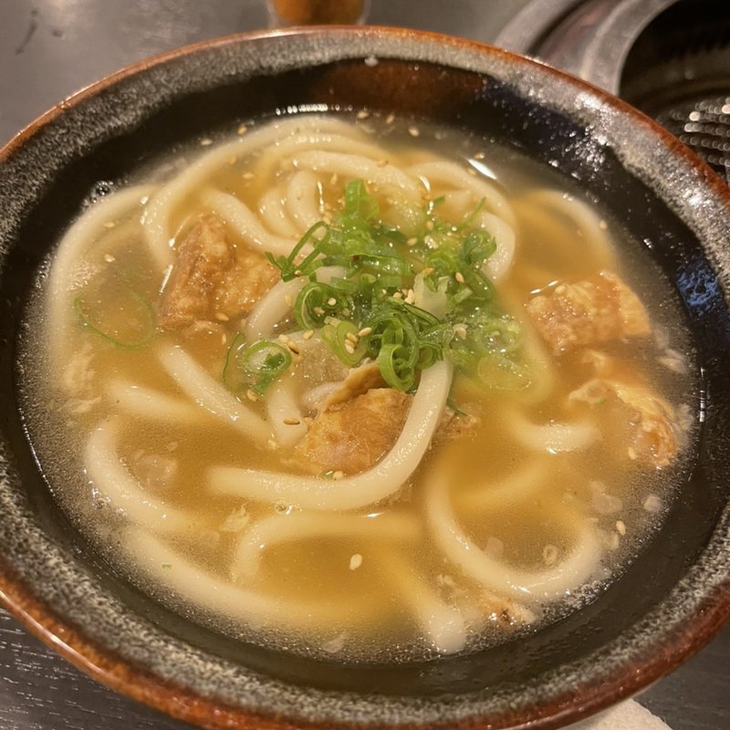 かすうどん(焼肉 備翔苑 （ビショウエン）)