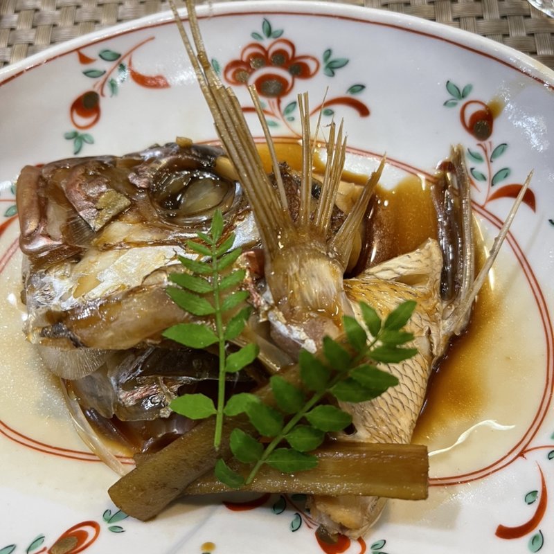 鯛のあら炊き(寿司安 )