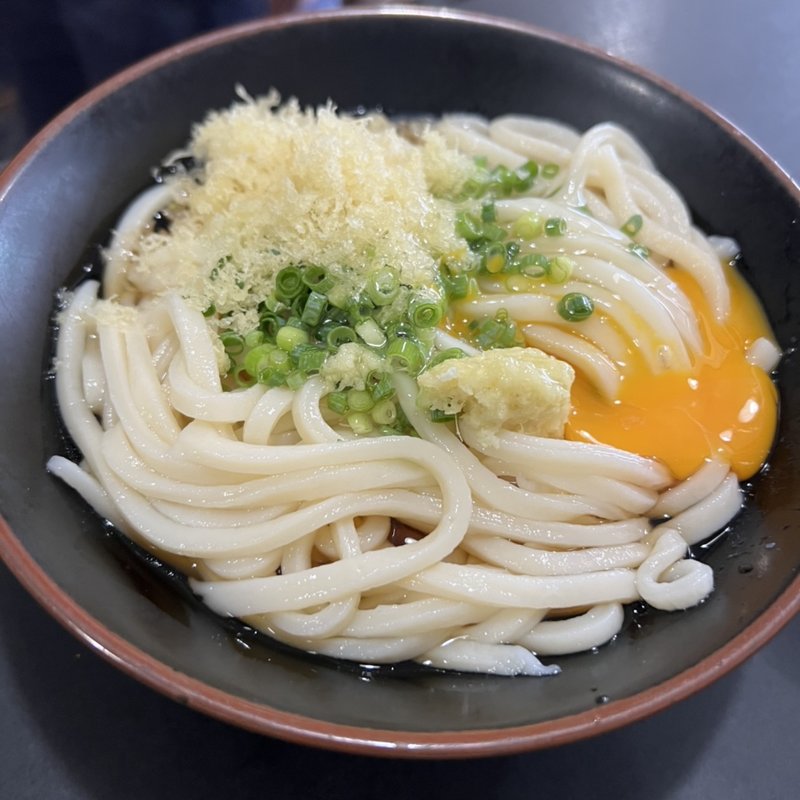 ぶっかけ＋生卵(松下製麺所)