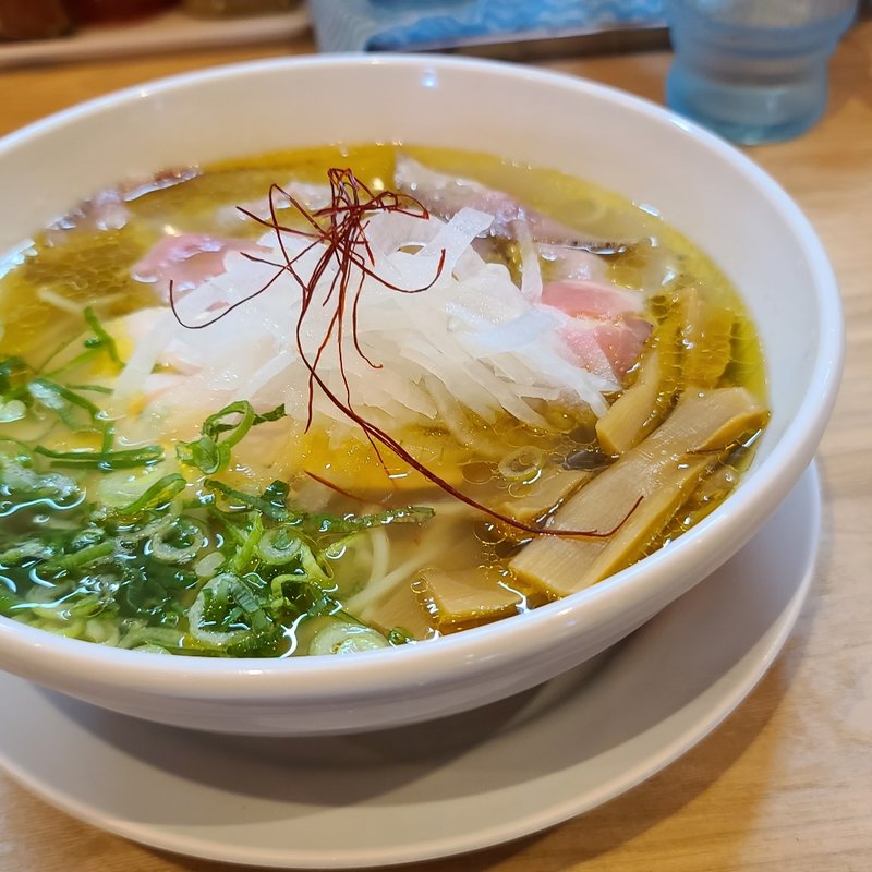 特製　塩そば(鶏そば から揚げ 専門店 らーめんえびす 江南)