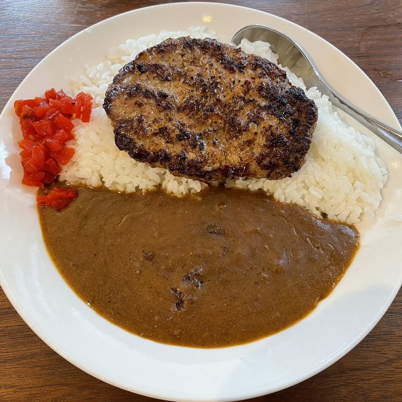 手仕込みハンバーグカレー（10辛）(カレー専門店 Komi'z（コミズ）)