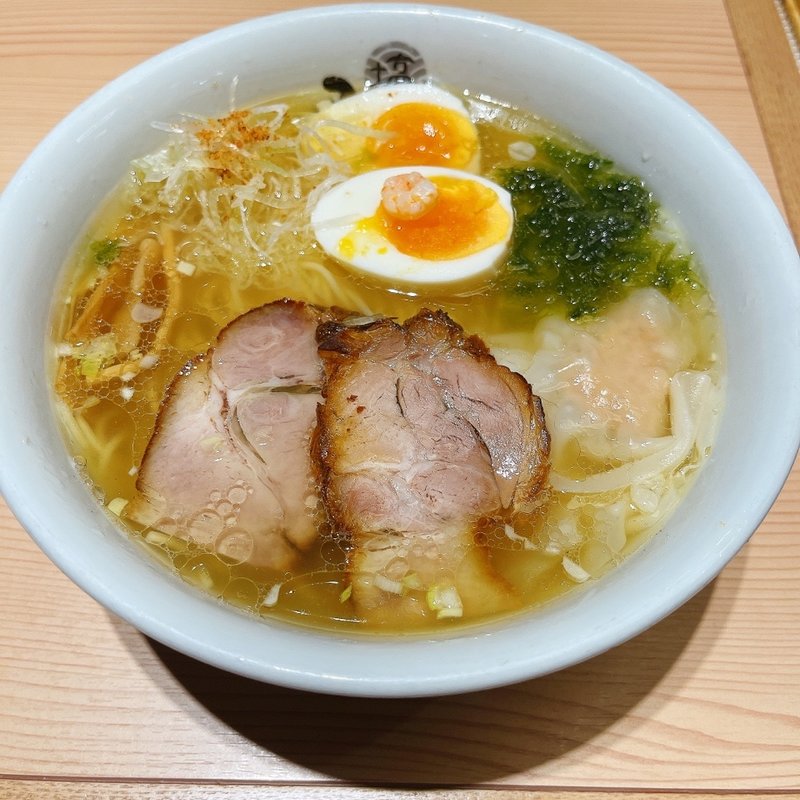 塩らーめん　ひるがお盛り(ひるがお　エディオンなんば店)