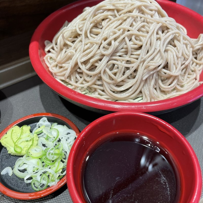 盛りそば 大盛り(名代 富士そば 品川店)
