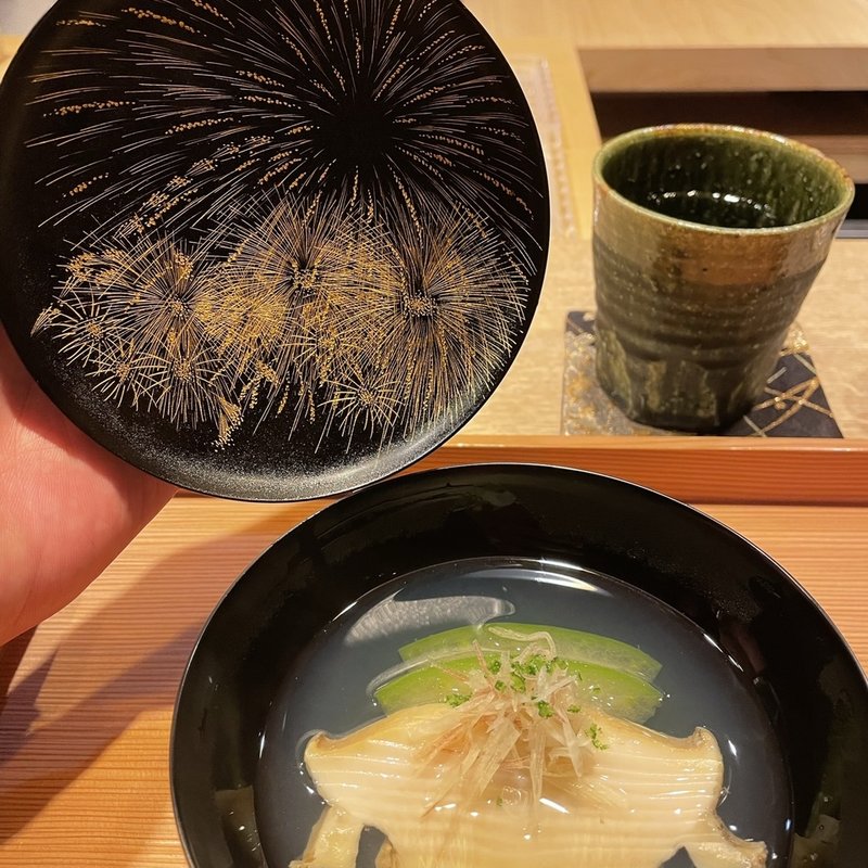 鮑のお吸物(恵比寿 紀風 )