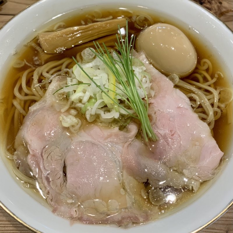 清湯そば(かね田)