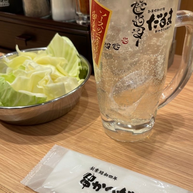 ハイボール(串かつだるま 道頓堀店)