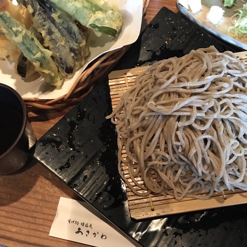 天ざる(大ざる)(そば処あさかわ)