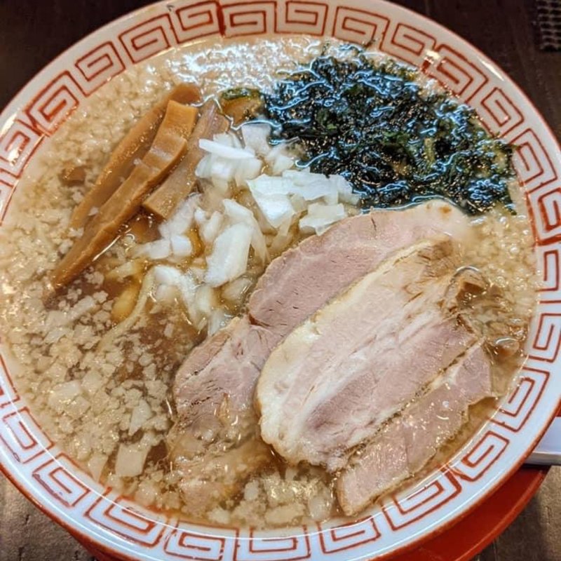 燕風背脂煮干し中華そば(まるふじ食堂)