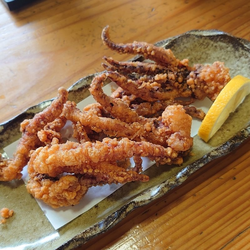 イカゲソ唐揚げ(丸忠 )