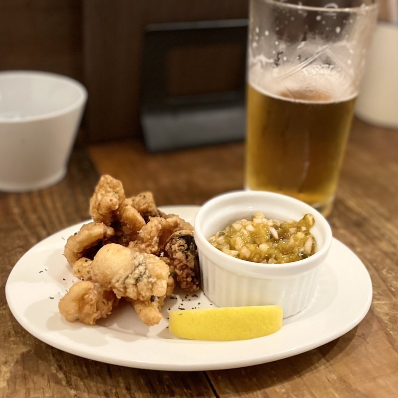 タコの唐揚げ(Jack37Burger （ジャックサンナナバーガー）)