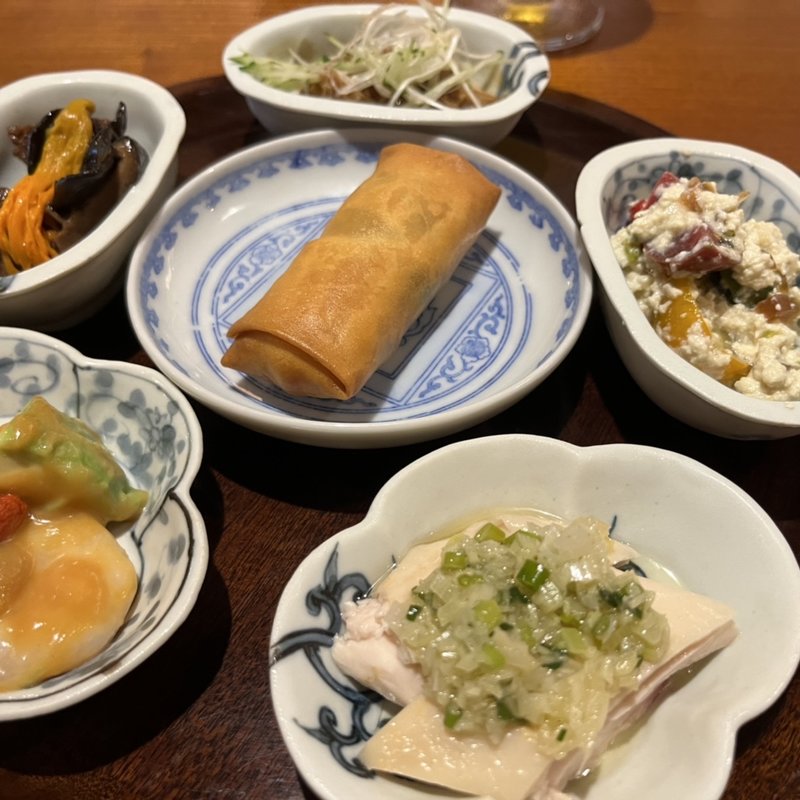本日のおばんざい定食(日々の中華食堂)