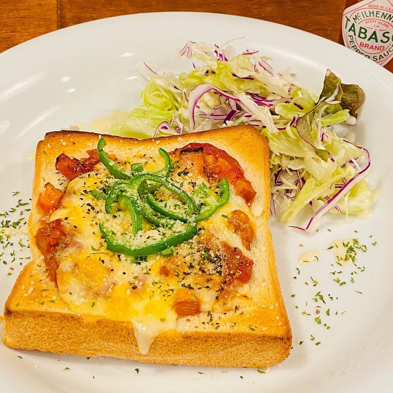 ピザトースト(90cafe)