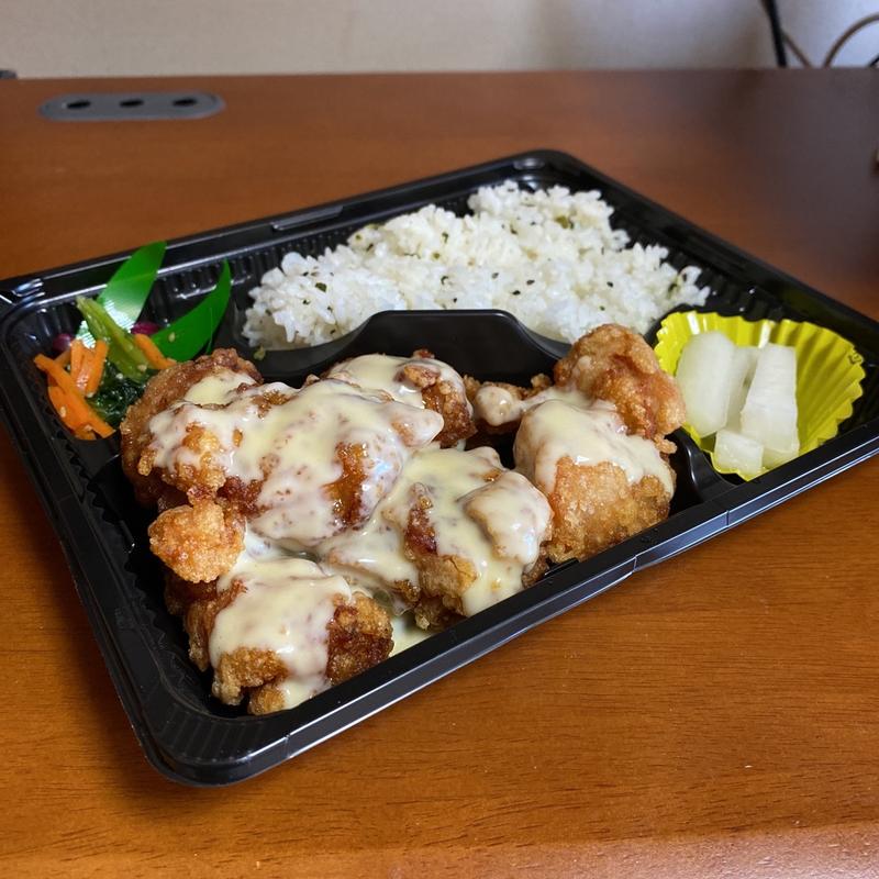 唐揚げ弁当(マヨソース)(鳥開総本家 代官町店(セントラルキッチン))