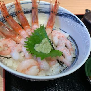 甘えび丼(おけしょう鮮魚の海中苑 本店)
