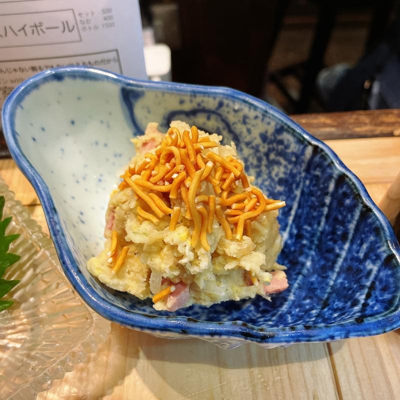 らーめん屋さんのポテトサラダ(大衆酒場 チャン栓チャン)