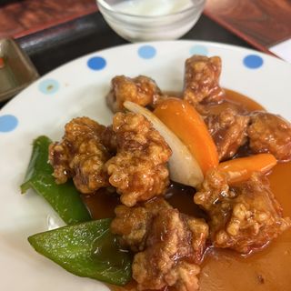 酢豚定食(盛香苑)