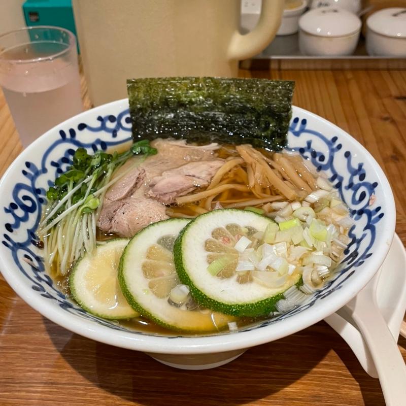 カボスらーめん(支那そば 月や 博多デイトス店)